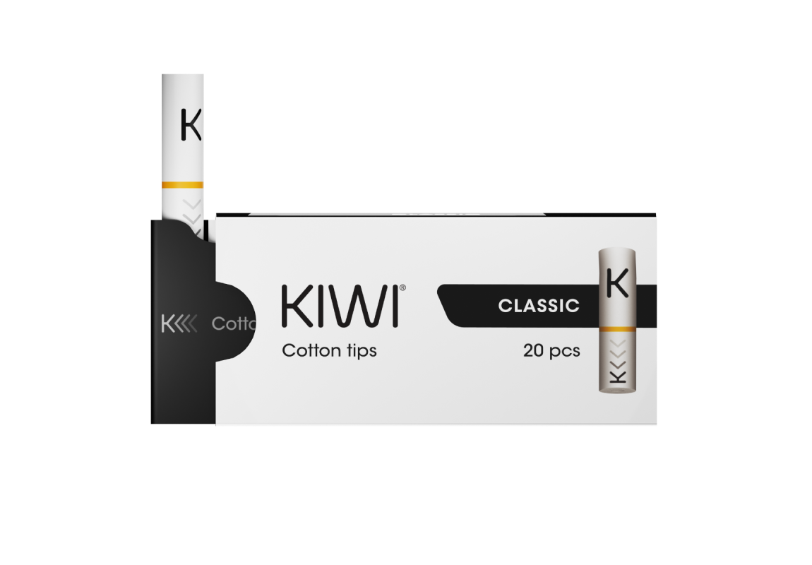 Filtri Kiwi Classic – Filtri in cotone per sigaretta elettronica compatibili con Kiwi Pen e Kiwi Spark