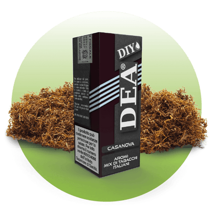 DEA Casanova – Aroma concentrato 10ml gusto tabacco elegante con note raffinate per sigaretta elettronica