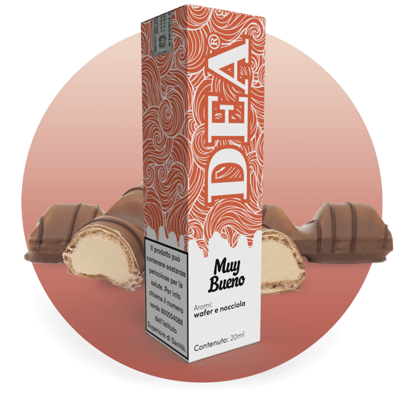 DEA Flavor Skomposto Muy Bueno 20ml – Crema di nocciole e wafer