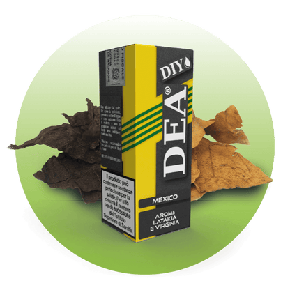 DEA Mexico – Aroma concentrato 10ml gusto tabacco secco Mexico per sigaretta elettronica