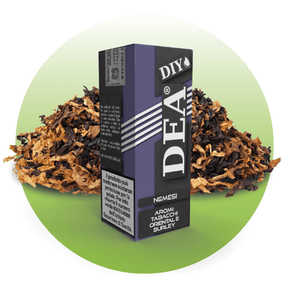DEA Nemesi – Aroma concentrato 10ml gusto tabacco deciso e persistente per sigaretta elettronica