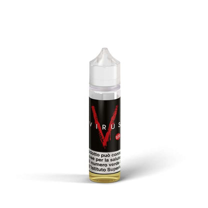 Dettaglio flacone Virus Mix&Vape 30ml Vaporart – liquido tabaccoso con crema custard da MoarSvapo Fabriano
